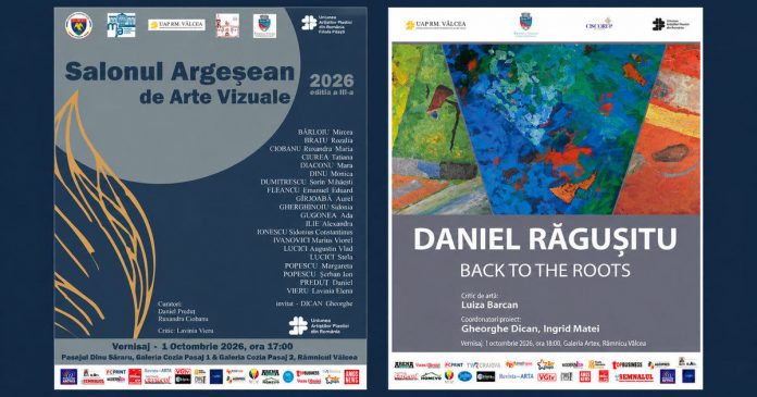 Două vernisaje, într-o singură seară la Râmnicu Vâlcea