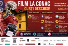Cinema sub cerul liber, poezie și muzică live la Conacul Neamțu din Olt. Începe „Film la Conac – Curți Deschise”