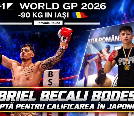 Vâlceanul Gabriel Becali Bodescu luptă la K-1 World GP 2026 pentru calificarea în Japonia