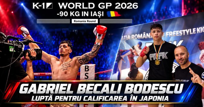 Gabriel Becali Bodescu luptă la K-1 World GP 2026