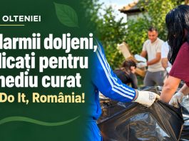 Jandarmii doljeni s-au alăturat voluntarilor din campania „Let’s Do It, România!”