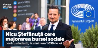Nicu Ștefănuță cere majorarea bursei sociale pentru studenți la minimum 1.050 de lei