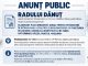 ANUNȚ PUBLIC – RADULUI DĂNUȚ – ELABORARE PLAN URBANISTIC ZONAL