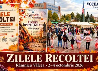 Râmnicu Vâlcea sărbătorește toamna la Zilele Recoltei