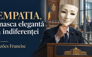 Szőcs Francisc despre empatie, masca elegantă a indiferenței