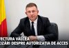 Prefectura Vâlcea: Victor George Stănculescu deține autorizația necesară pentru accesul la informații clasificate