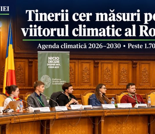 Peste 1.700 de tineri cer măsuri concrete pentru viitorul climatic al României