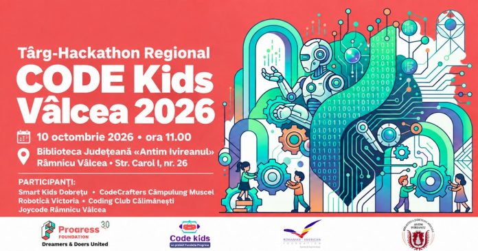 Copii din Argeș, Brașov, Olt și Vâlcea, la provocarea CODE Kids