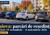 Craiova: înscrieri pentru parcările de reședință din 2027. Tarife și termene