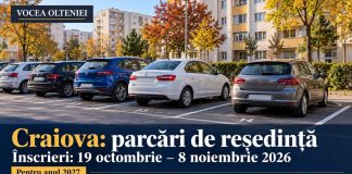 Craiova: înscrieri pentru parcările de reședință din 2027. Tarife și termene