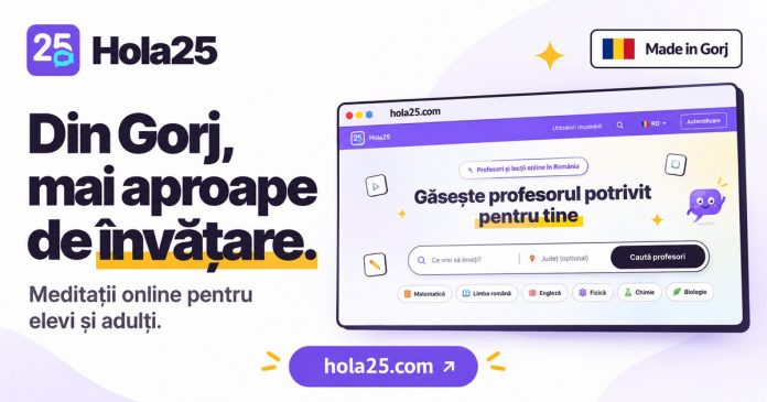 Hola25, platforma pornită din Gorj