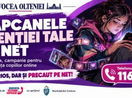 La Craiova copiii învață să recunoască „Capcanele atenției tale pe net”