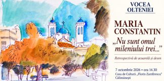 Maria Constantin, omagiată printr-o retrospectivă la Călimănești