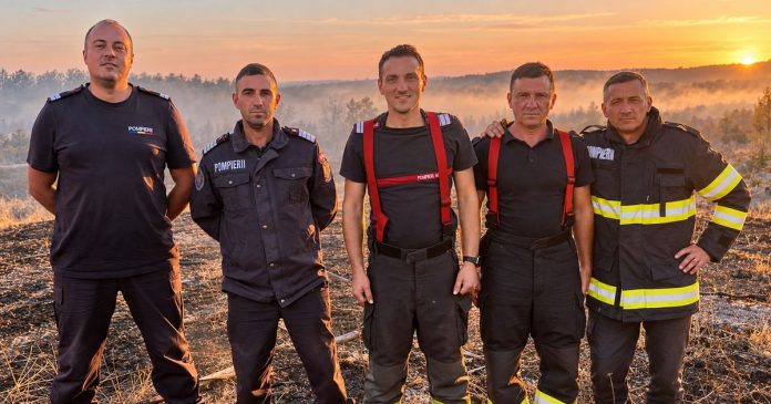 Mehedinți 41 de incendii de vegetație în trei zile