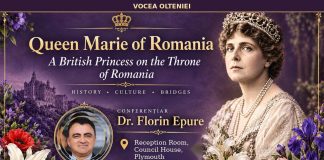 Regina Maria, punte între România și Marea Britanie. Istoricul vâlcean Florin Epure, invitat la un eveniment aniversar în Plymouth