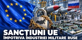 Sancțiuni europene record împotriva industriei militare ruse