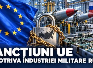 Sancțiuni europene record împotriva industriei militare ruse