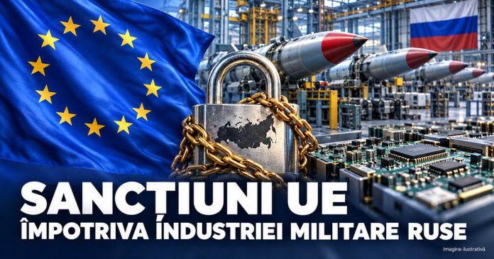 Sancțiuni europene record împotriva industriei militare ruse