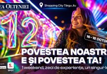 Shopping City Târgu Jiu împlinește 12 ani și pregătește trei zile de experiențe și premii