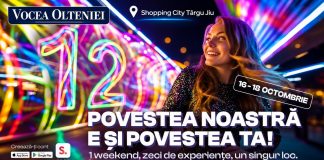 Shopping City Târgu Jiu împlinește 12 ani și pregătește trei zile de experiențe și premii