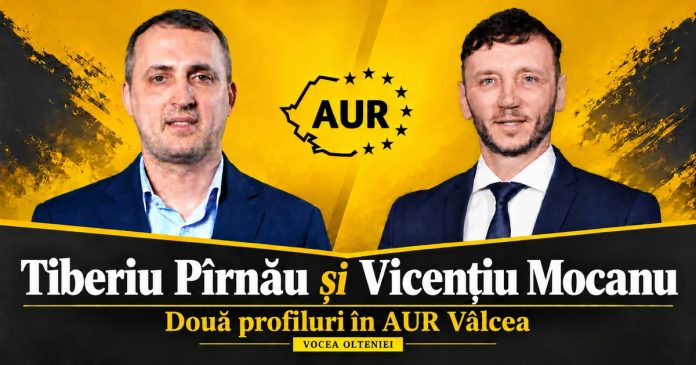 Tiberiu Pîrnău și Vicențiu Mocanu în AUR Râmnicu Vâlcea