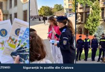 Violența și drogurile, în atenția jandarmilor și polițiștilor în școlile din Craiova