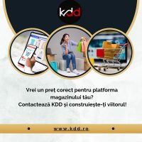 Realizare magazin online / realizare site de prezentare