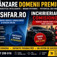 De vânzare domenii premium – polishfar.ro și inchirieriauto-comision0.ro
