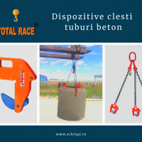 Clesti de ridicare tuburi beton