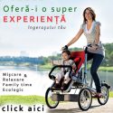 Bicicleta-Carucior 2in1 Convertibila Kangobike