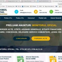 Anunturi Monitorul Oficial