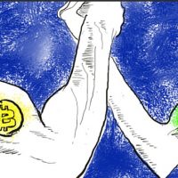Bitcoin Vand 1 BTC in Bucuresti plata pe loc EURO LEI Dolari