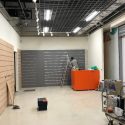 Panou expunere cu sine  de aluminiu tip Slatwall