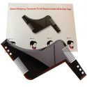 Forma pentru modelare barba cu doua capete si pieptene (Beard Shaper Template)