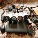 Kit sistem de supraveghere pro 4 camere HD complet,Transport Gratuit