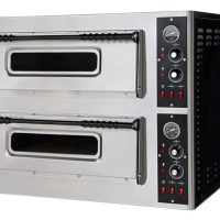 Cuptor pizza electric NOU 4+4 33cm trans.gr