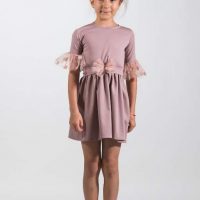 Rochii fete de ocazie Dusty Pink