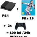Inchiriere console jocuri video PlayStation 4 PS4 si Xbox Bucuresti PSXbox
