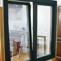 Ferestre din lemn stratificat placat cu aluminiu