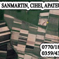 Vand parcela mare sau mica Cihei, Sanmartin, str Apateului