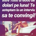 Model videochat - 5000 ron salariu garantat - cazare gratuita