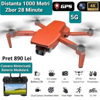 Drone cu Camere 4k de la 349-1390 Lei. Distanta intre 100-1500m cu gps sau fara