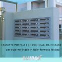 Cutie postala incastrabila in zid /perete MODULAR 1 200/1 223,00 RON