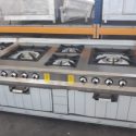 HORECA BUCURESTI - ARAGAZ Nou Inox profesional cu 4 FOCURI Mari GAZ si 2 CUPTOARE Maxi