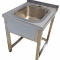 MESE INOX SI SPALATOARE INOX CU 1 CUVA / 2 CUVE