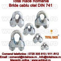 Bride cablu turnate DIN 741