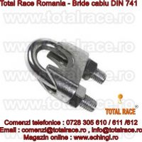 Brida metalica de strangere cablu Total Race
