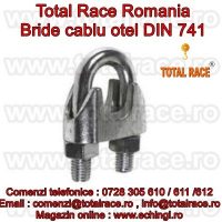 Bride zincate cablu tractiune Total Race