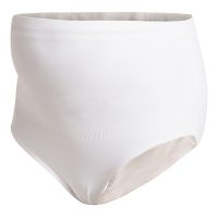 Chiloti alb cu talie inalta pentru gravide Noppies