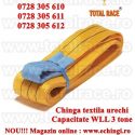Sufe textile urechi 3 tone 1 metru